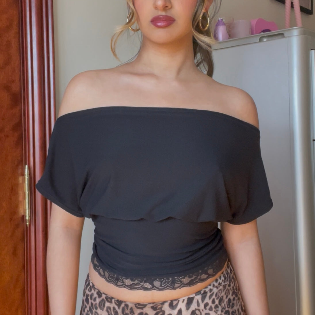 Lace Off-Shoulder Top