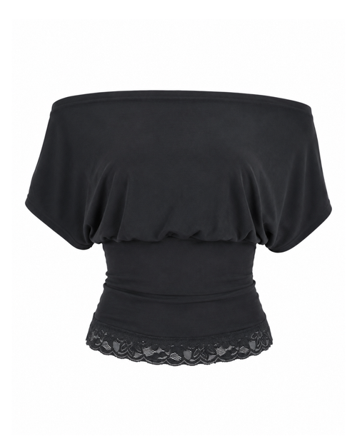 Lace Off-Shoulder Top